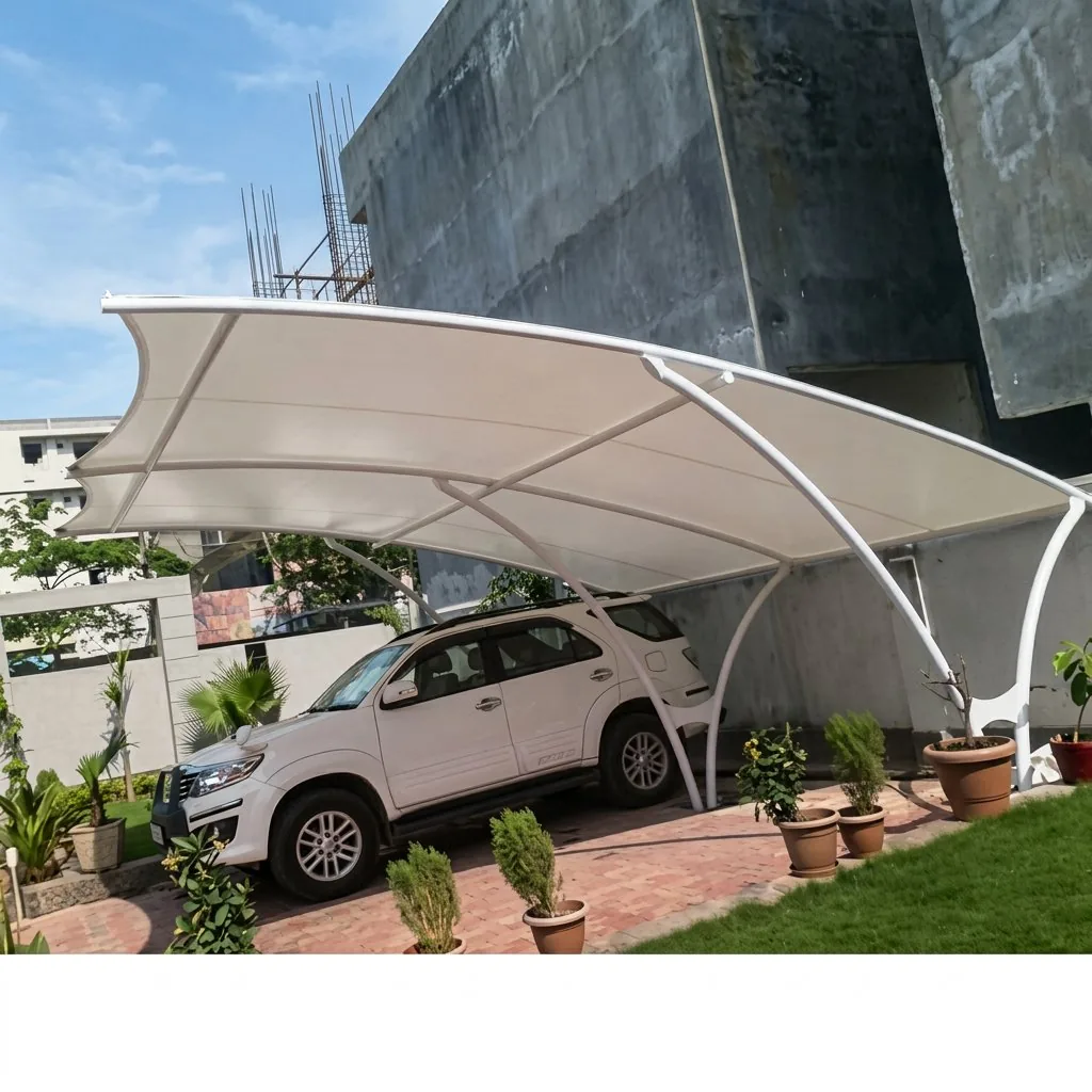 Car Parking Tensile Structure